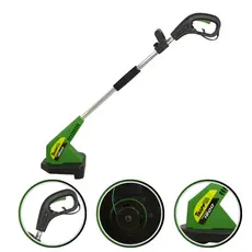 Cortador Grama Aparador Bipartido Trapp Master 1800 Roçadeira Elétrica Máquina Cortar Mato Portátil