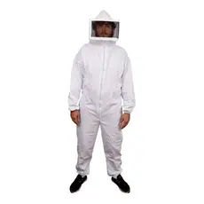 Roupa Apicultor Macacão Apicultura Completo Profissional Com Máscara Ventilado Mexer Criar Abelha Tirar Colher Mel