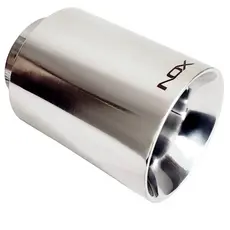 Ponteira Esportiva Inox Tsr 3,5 Reta Polegadas Chapa Dupla Polida