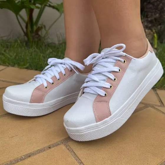 Tênis Feminino Confortável e Estiloso para o Dia a Dia