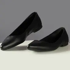 Sapatilha Feminina Confortável Napa Bico Fino Leve Macia Confort Casual
