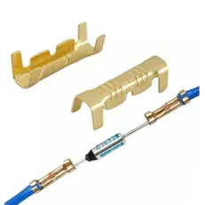 Terminal Luva Emenda P/ Fusível Térmico Fio 0,3-1,5mm 10 Pçs