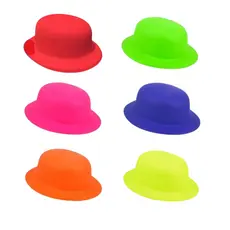 Kit Revenda 12 Chapéus Coquinho Neon Sortido