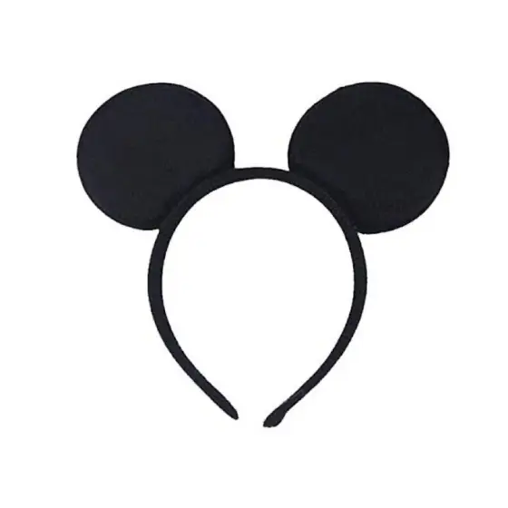 Tiara do Mickey de Eva pretaT Ajustavel orelhinha Arco De Festa