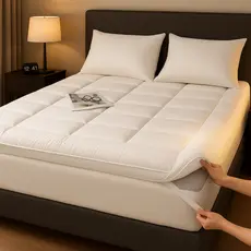Protetor Para Cama Colchão Ortobom Pillow top Macio Queen King casal Solteiro box Super Conforto