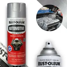 Tinta Spray Alumínio Fosco Alta Temp Automotiva 1093ºC Rust Oleum