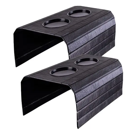 kit 2 Suporte para Braço de Sofa Porta Copo LISA Corino Promoção LISA