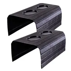 kit 2 Suporte para Braço de Sofa Porta Copo LISA Corino Promoção LISA