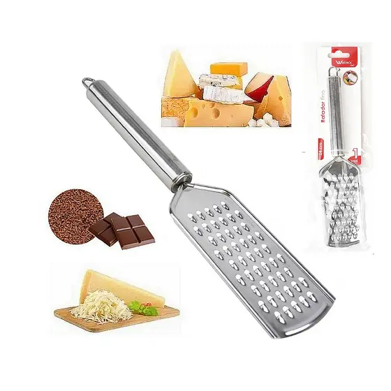 Ralador fino para queijo e casca de limão em inox Resistente Ralador de Verduras