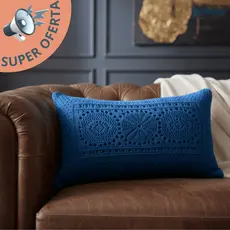 Capa de Almofada Trico ou Linho Sofá Cama Luxo Premium 38x48cm Home  l Lançamento