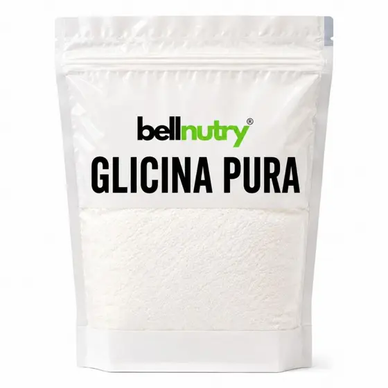 Glicina 100% Pura BellNutry | Energia, Sono e Recuperação | Com Laudo Original
