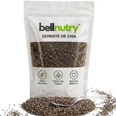 Semente de Chia 100% Natural Sem Glúten e Vegano - Bellnutry