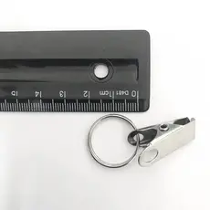 400 Presilhas Clip Jacaré Com Argola 19 Mm