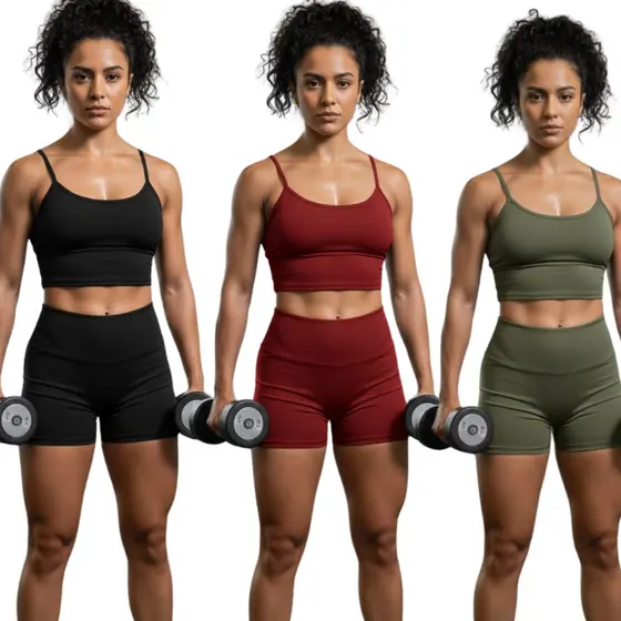 Conjunto Short e Top Fitness Academia | ZERO TRANSPARENCIA