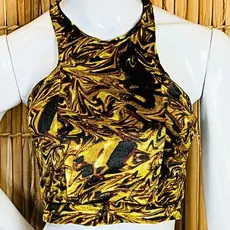 Cropped Costa trançada Aulas Dança do Ventre  - Envio Imediato RMA-87