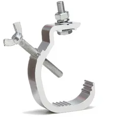 Kit 10 Garra Clamp Lorben Alumínio Q15 A Q30 Gancho Fixação Iluminação Moving Canhão Luz