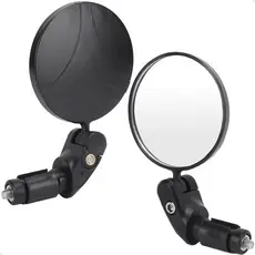 Kit 2 Peças Espelho Retrovisor Giratório 360° Lorben Bike Guidão Bicicleta Articulado Segurança