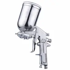 Pistola de Pintura por Gravidade 1/4" HVLP Caneca Alumínio 400mL Bico 1,5mm F75G