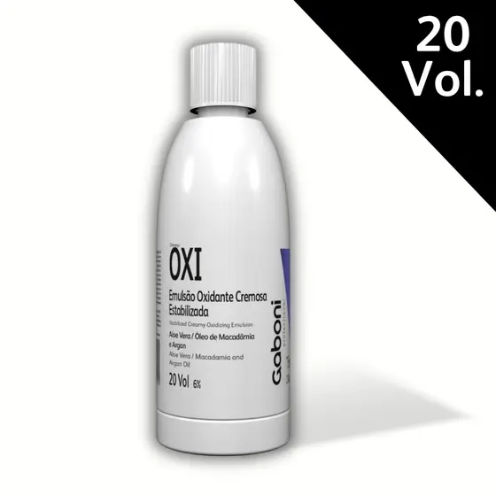 Água Oxigenada 20 volumes - 75ml Gaboni Professional