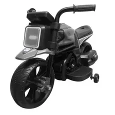 Moto Eletrica Infantil Dark Rider Veiculo Eletrico Crianca Preto Seguro Resistente
