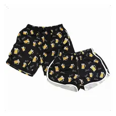 Bermuda Moda Praia Cerveja Beer Kit Casal 2 Peças Plus Size