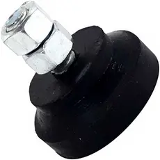 08 Peças Amortecedor Pé Nivelador Sapata De Borracha Rosca 3/8''x19