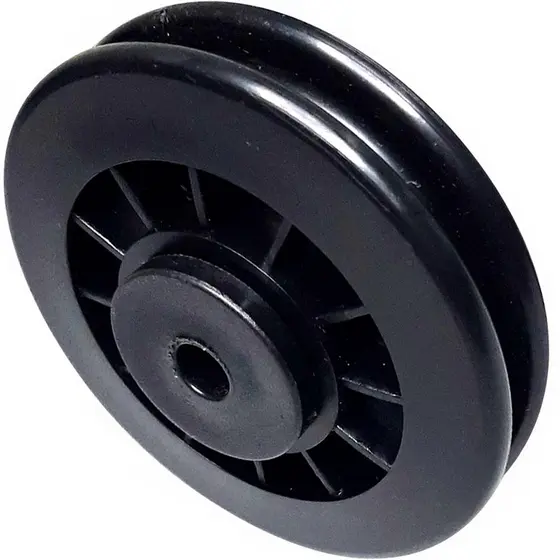 10 Roldana Pp 100mm Para Equipamentos Fitness Sem Rolamento