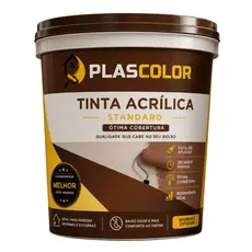 Tinta Acrílica Economica Parede 3,6lts - Plascolor