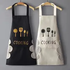 Avental Chef Impermeável Não Molha com Capa Proteção Cozinheiro Roupa Culinária Profissional