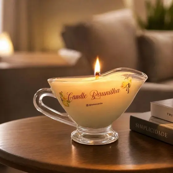 Vela aromática para massagem Baunilha|Vanilla