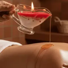 Vela Aromática Para Massagem Morango Hidratante Relaxante Spa