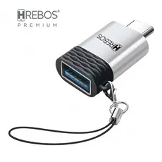 Adaptador Hrebos OTG Type-C (Macho) + USB (Fêmea) Ad-208 Original Entrega Full