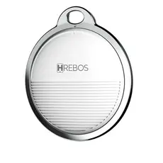Hrebos – Rastreador Inteligente H-Tag Finder IF-700 Preto | Bluetooth Compatível com Apple Find My Localize Tudo