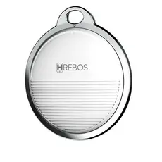 Hrebos – Rastreador Inteligente H-Tag Finder IF-700 Preto | Bluetooth Compatível com Apple Find My Localize Tudo