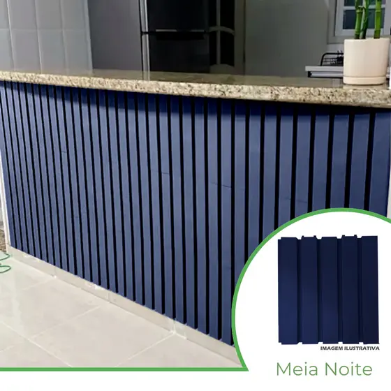 Kit 4m² Ripado BOLD Azul Meia-Noite 30x30 - 44 peças | Anti-impacto | Autocolante | Direct Borrachas