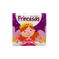 Livro De Banho - Pequenas Princesas - Com Apito Infantil