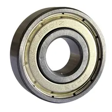 Kit com 04 rolamentos 6201 HMS ZZ - 12x32x10mm