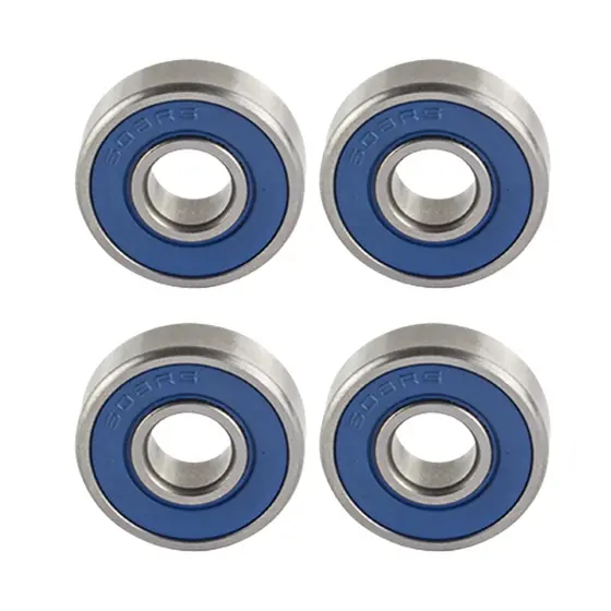 Kit com 04 rolamentos 608 VETOR 2RS C3 - 8x22x7mm Original