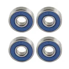 Kit com 04 rolamentos 608 VETOR 2RS C3 - 8x22x7mm Original