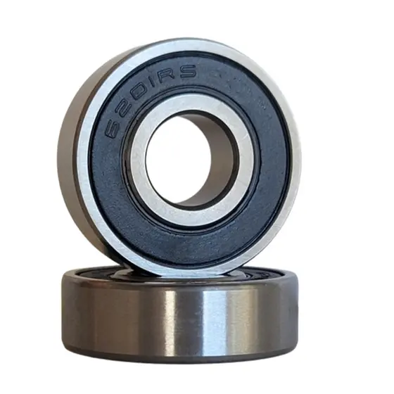 Kit Com 10 Rolamentos 6201 1/2 Polegada 2RS HMS - 12,7x32x10mm