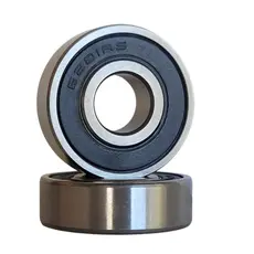 Kit Com 10 Rolamentos 6201 1/2 Polegada 2RS HMS - 12,7x32x10mm