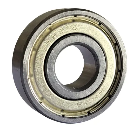 Kit com 04 rolamentos 6201-1/2" POLEGADA - 12,7x32x10mm blindado