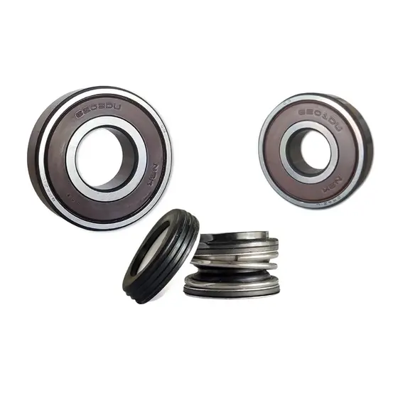 Kit bomba de piscina rolamento 6201 e 6203 NSK e selo mecânico 3/4 TSQ mola curta Tipo 6