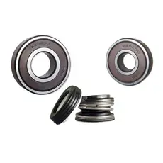 Kit bomba de piscina rolamento 6201 e 6203 NSK e selo mecânico 3/4 TSQ mola curta Tipo 6