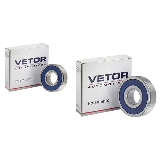 Kit rolamentos alternador e motor 6202 e 6303 VETOR 2RS C3