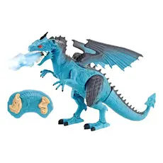 Dragão De Brinquedo Thorn Controle Remoto Solta Fumaça Gelo
