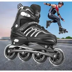 Patins rodas 4 Roller Semi Profissional - 125 Kg Adulto COM FREIO