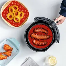 Forma Silicone Airfryer 20cm Antiaderente Protetor Para Air Fryer