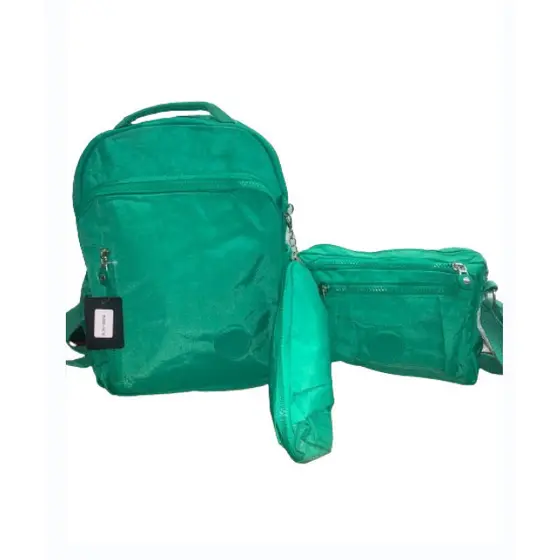 Kit Mochila Com Bolsa Transversal E Estojo Estilo Escolar RC-1403