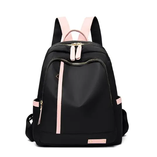 Mochila Feminina Semi Impermeavel Bolsa Chaveiro Especial Trabalho Curso Faculdade Escola
